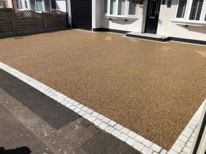 Resin bound driveway in Staffordshire