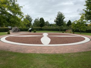 RAF Halton Grove memorial, at the National Memorial Arboretum
