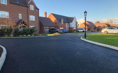 New housing estate roads laid in Shenstone