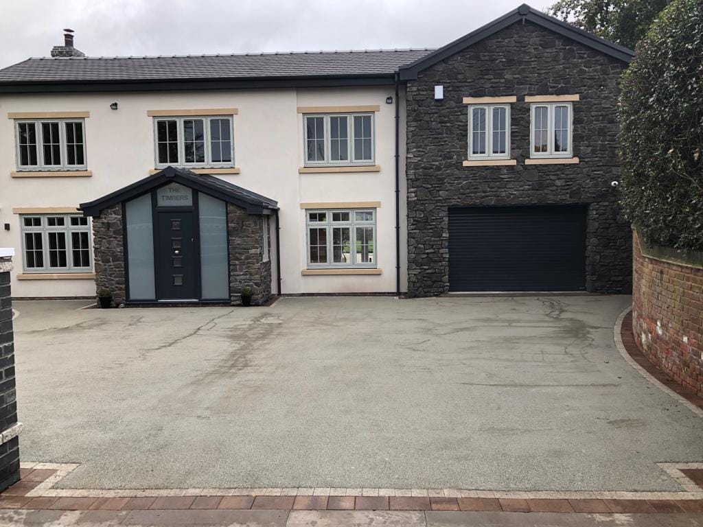 New driveway in Staffordshire
