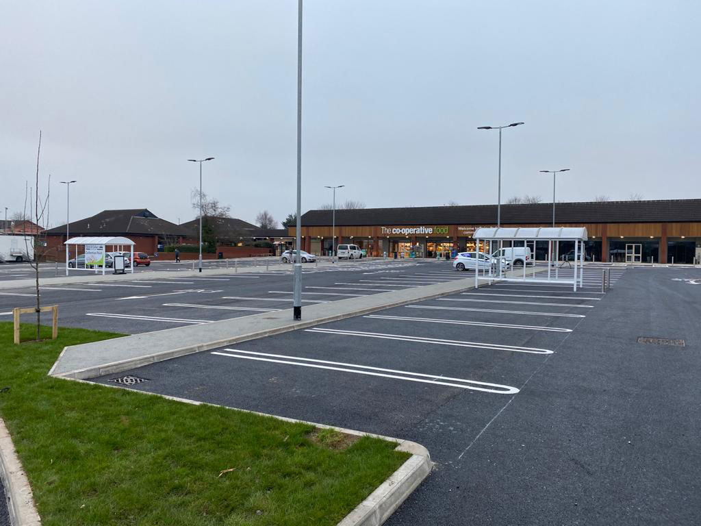 Boley Park Shopping Centre Car Park Lichfield